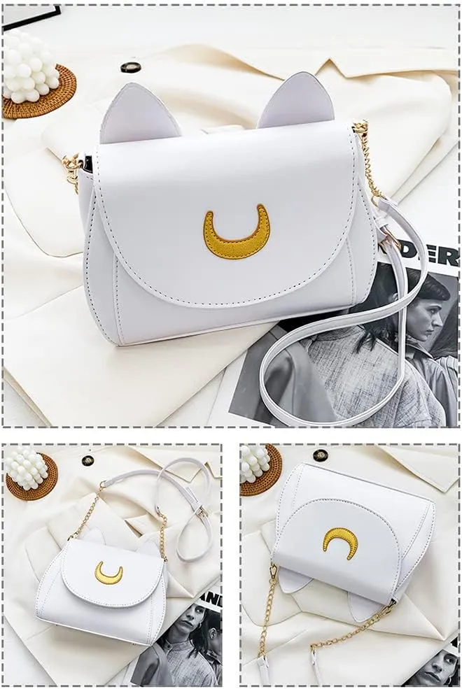 Sister Amy Cat Cross Body Handbag, Top Handle, Large Capacity Shoulder Bag for Women