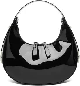 Small Purse for women,Trendy Cute Shoulder Bags Small Clutch Hobo Tote Handbag With Double Zipper Closure