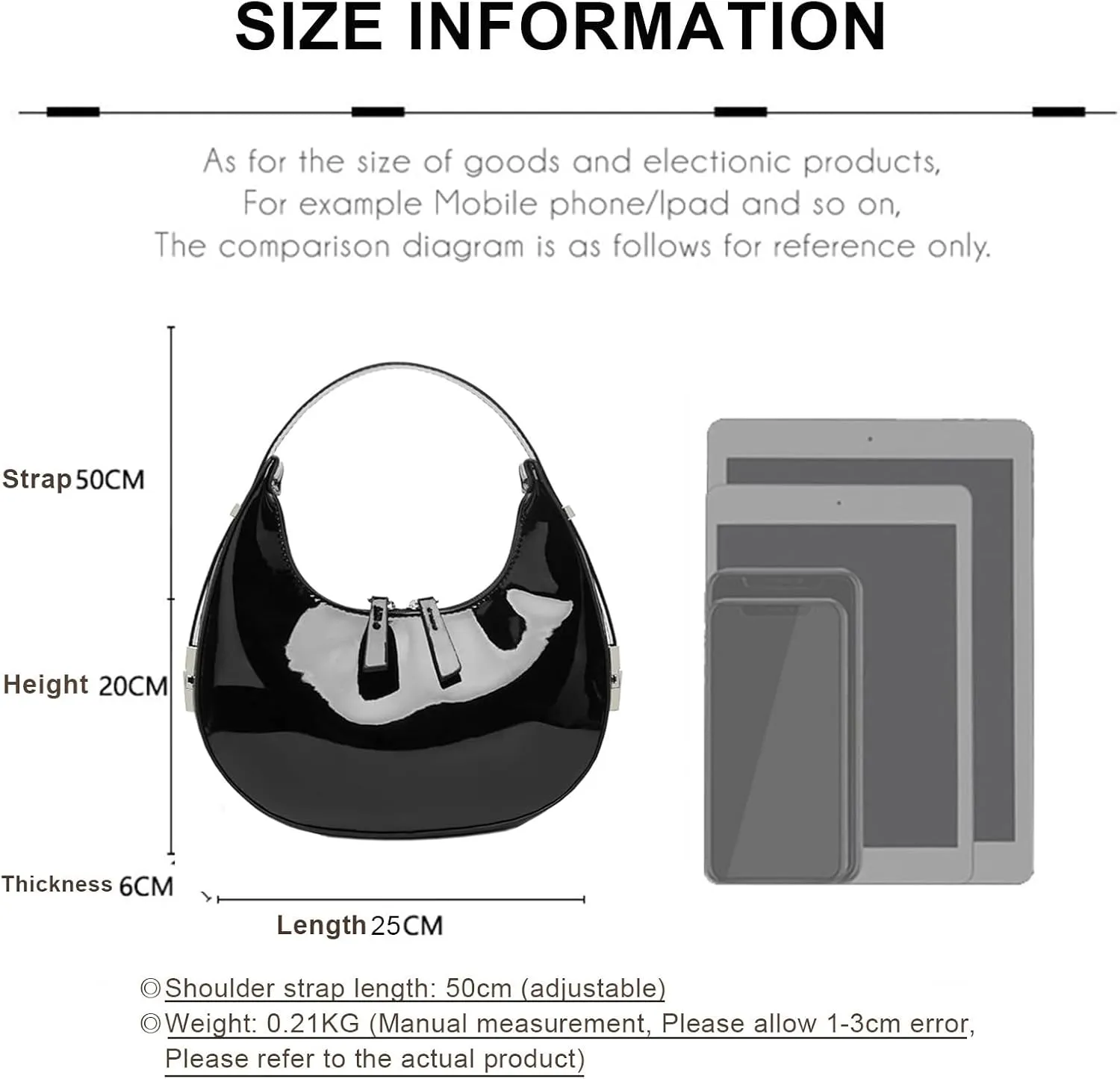 Small Purse for women,Trendy Cute Shoulder Bags Small Clutch Hobo Tote Handbag With Double Zipper Closure
