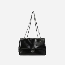 Soft Vegan Hobo Envelop Shoulder Chain Strap Bag