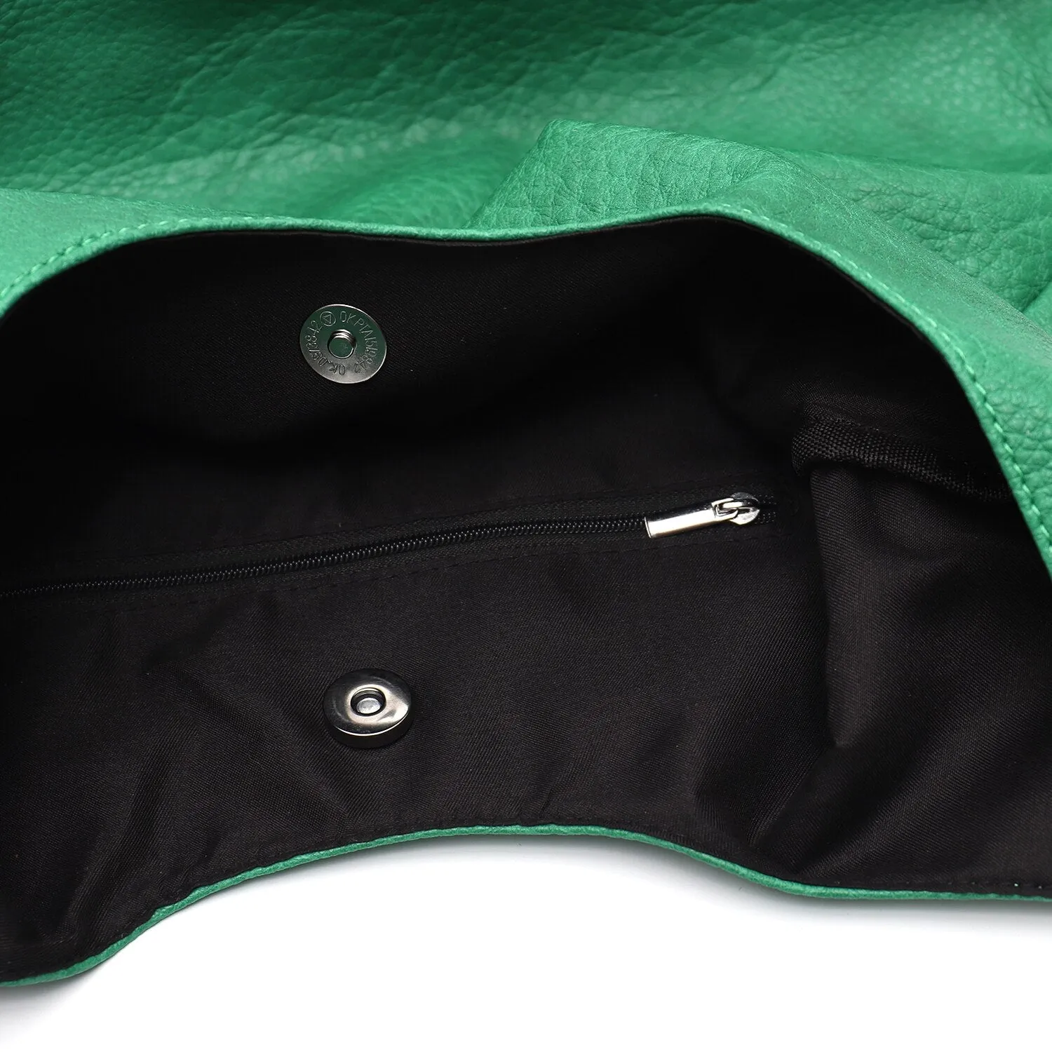 Soft Vegan Leather Shoulder Bag
