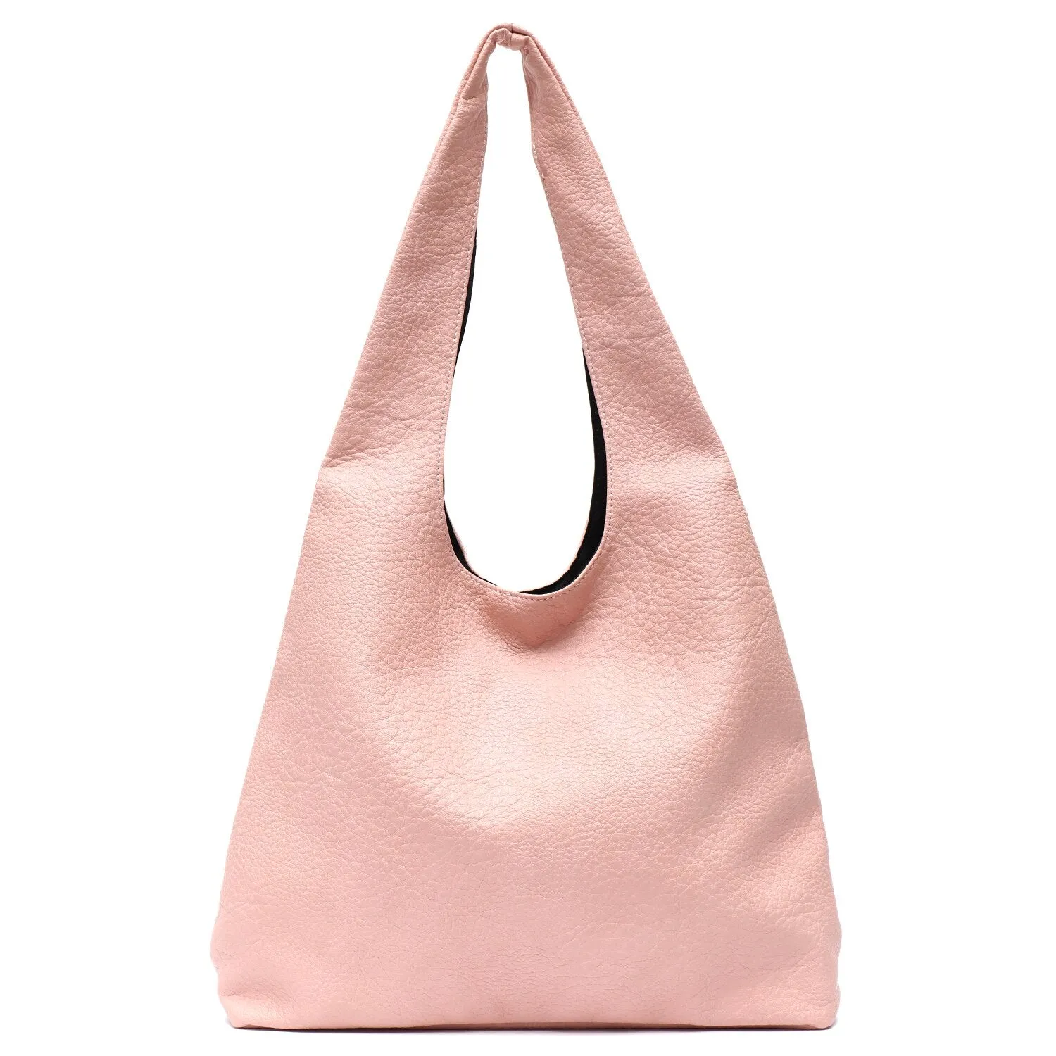 Soft Vegan Leather Shoulder Bag