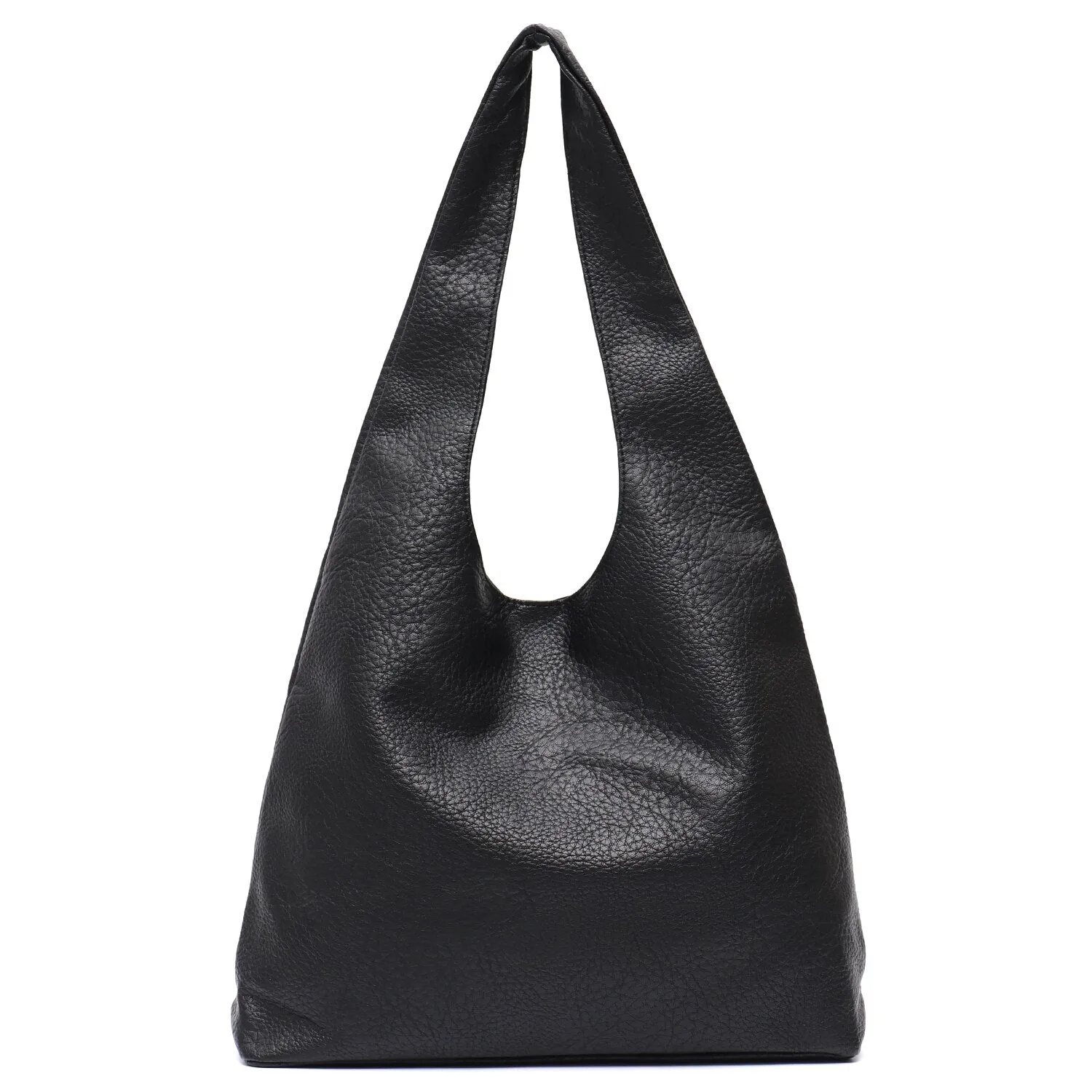 Soft Vegan Leather Shoulder Bag