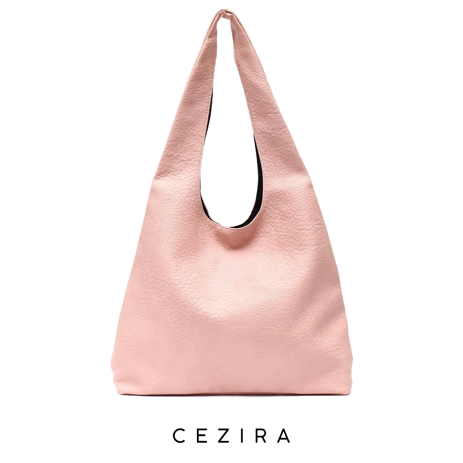 Soft Vegan Leather Shoulder Bag