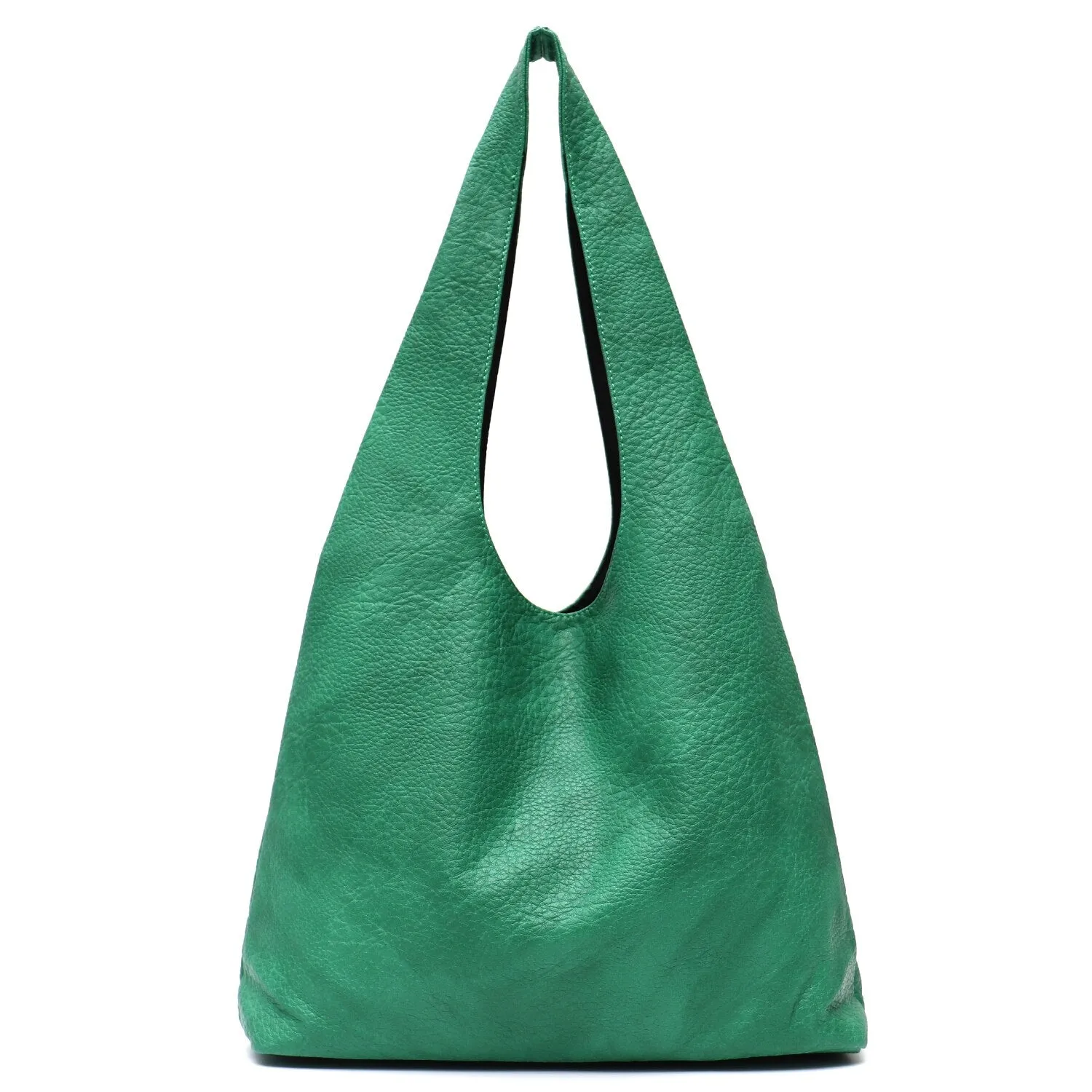 Soft Vegan Leather Shoulder Bag