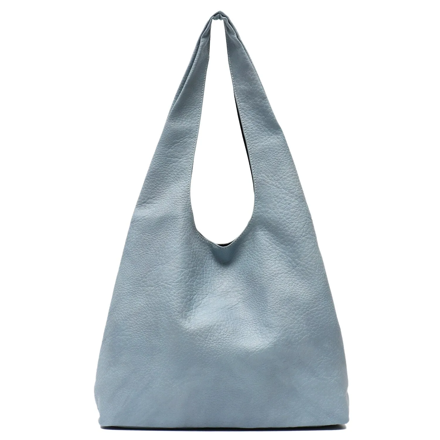 Soft Vegan Leather Shoulder Bag