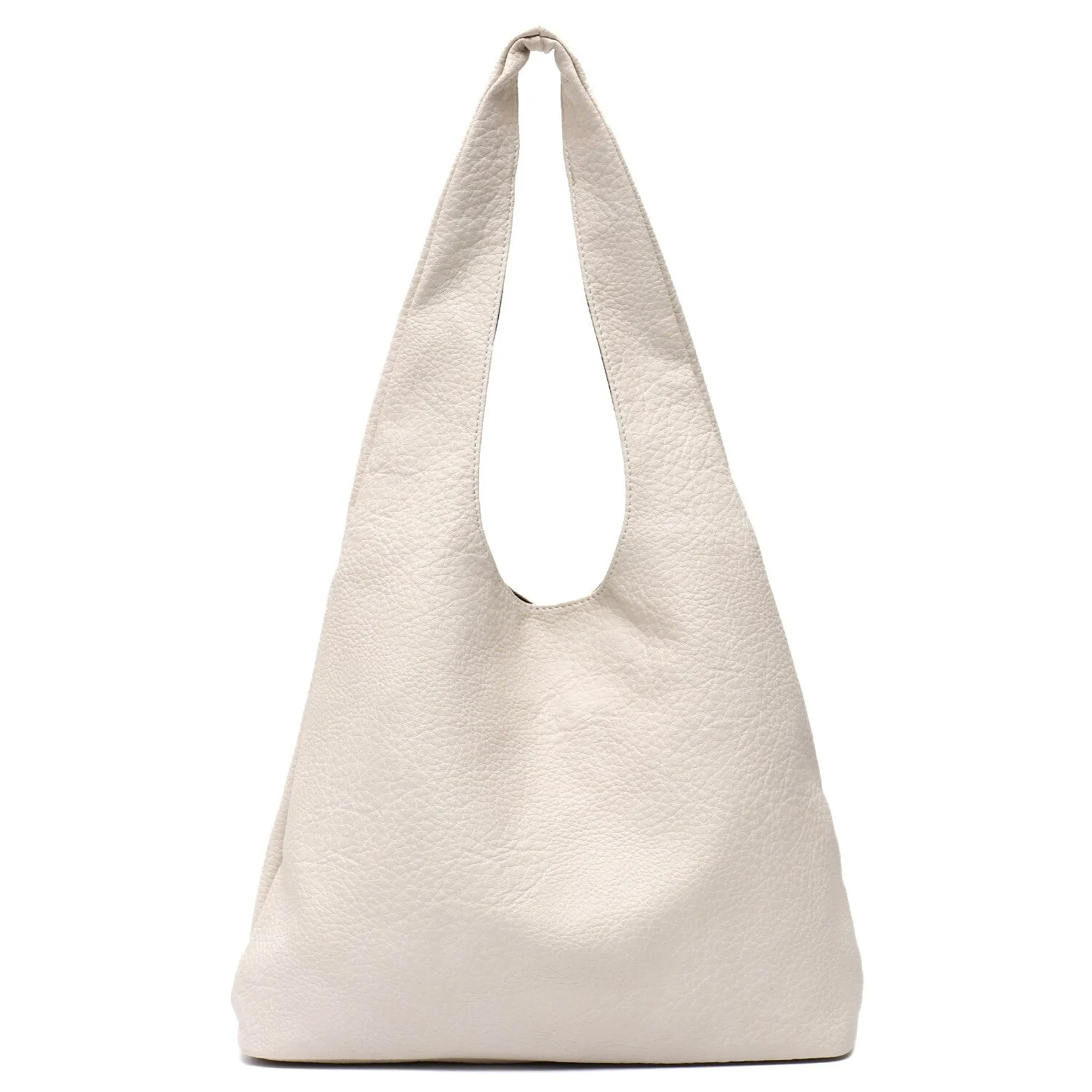 Soft Vegan Leather Shoulder Bag