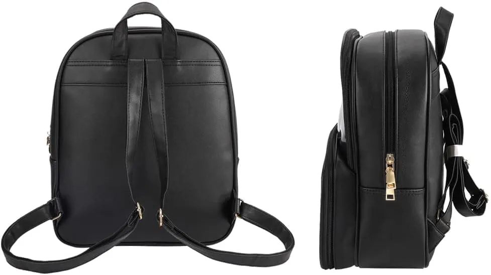 STEAMEDBUN Ita Bag Double Window Candy PU Leather Backpack Kawaii Pins Bag with insert