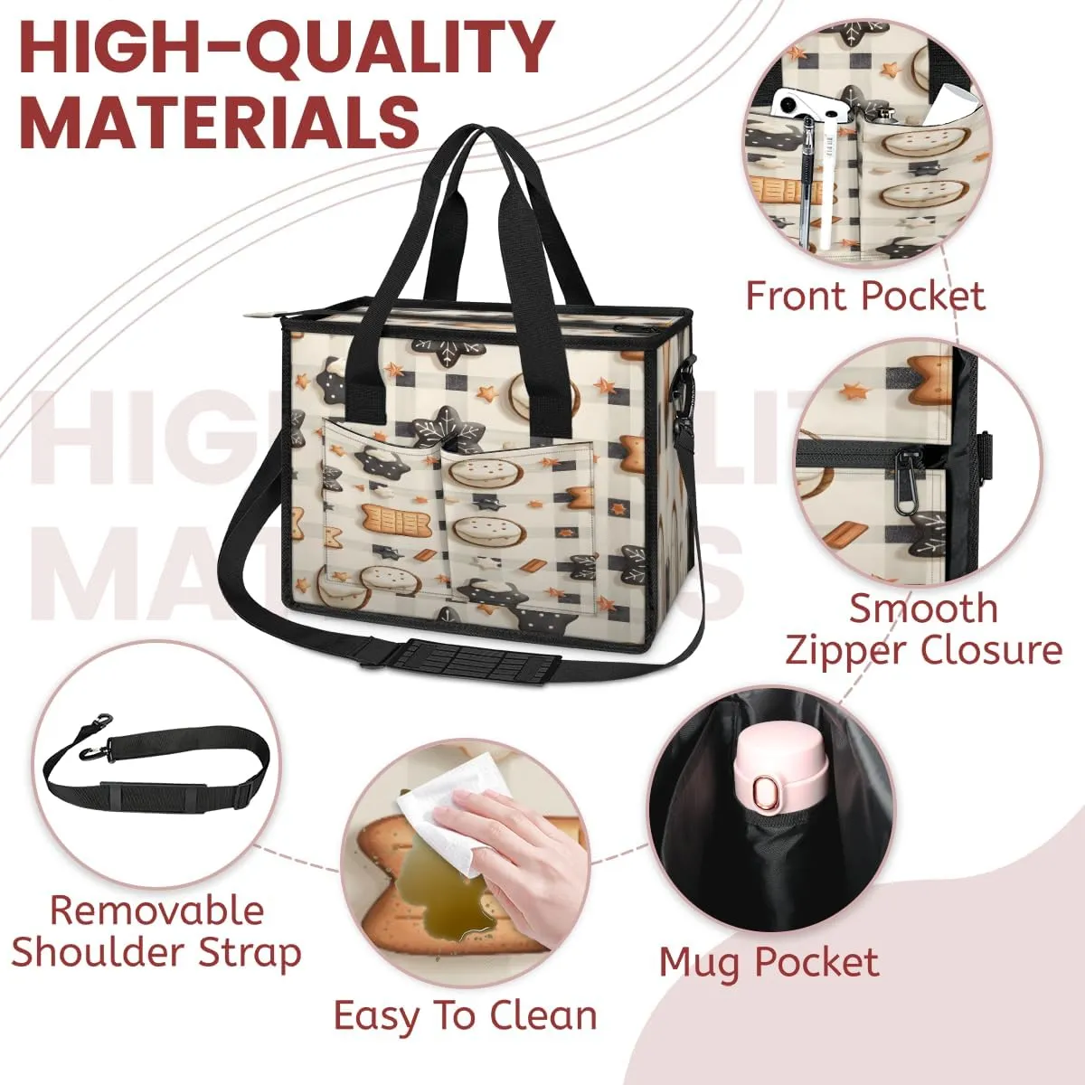 Tote Satchel Bag Set 3PCS for Women, Tote Briefcase Shoulder Handbag Purse Satchels